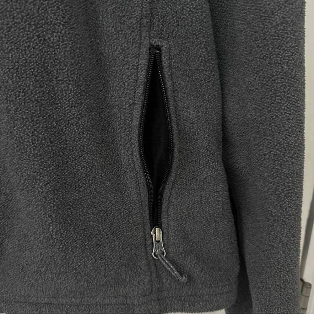 L.L.Bean Vintage Polartec Sweater Fleece Pullover Size XL Tall Charcoal Grey